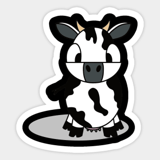 Little Cow Sticker